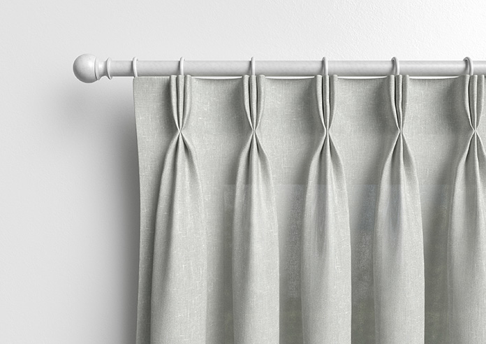 Taranto Voile, Black Frost - Made to Measure Curtains - Image 12